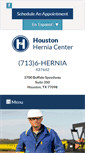 Mobile Screenshot of houstonhernia.com